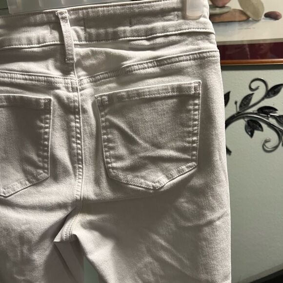 NYDJ Women's White Marilyn Straight Capris #DP335 - Picture 7 of 7